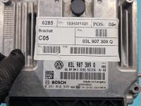 Komputer Sterownik silnika 03L907309Q, 0281016949 Vw Sharan II 10- 2.0 tdi