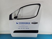 DRZWI PRZÓD LEWE KIEROWCY Peugeot Partner II 5d biały EWP