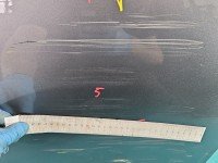 Drzwi tył lewe Nissan Note II E12 HB 5d grafitowy KADG