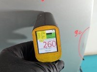 Drzwi przód prawe Toyota Yaris I 5d srebrny 1E7