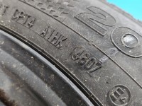 Koło zapasowe 16" dojazdowe dojazdówka Skoda Octavia II Rozstaw śrub: 5x112, Continental, 205 mm, Profil opony: 55, Kod...