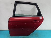 Drzwi tył lewe Citroen C4 II HB 5d bordowy LKR