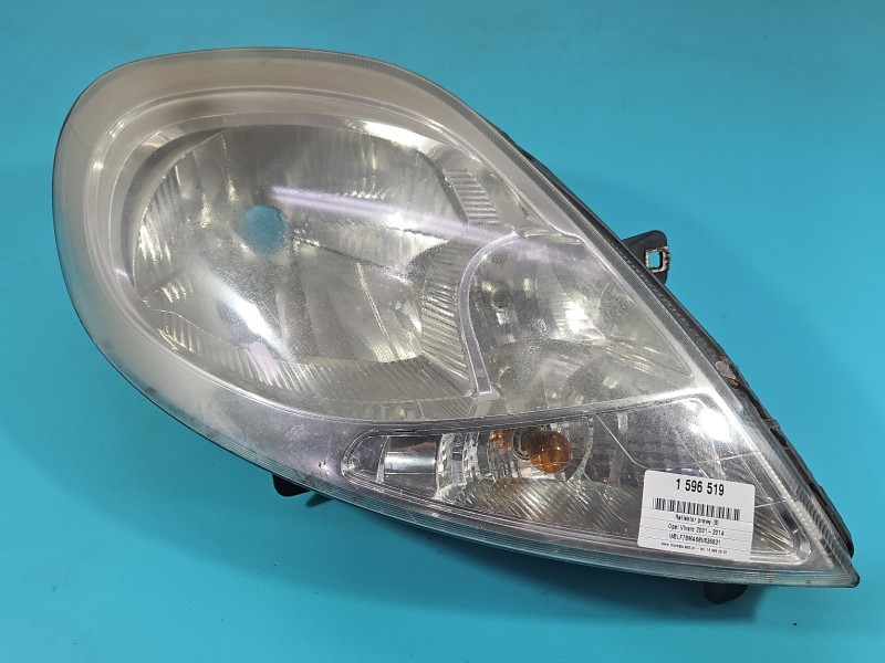 Reflektor prawy lampa przód Opel Vivaro EUROPA 8200701356, 93859830
