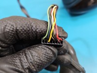 Lusterko lewe Vw Passat B8 9pin. Rysy na obudowie CZARNY LC9X europa