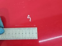 Klapa tył Chevrolet Lacetti sedan 4d czerwony 73L