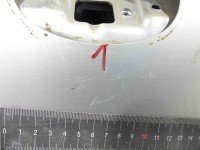 DRZWI PRZÓD PRAWE PASAŻERA Opel Meriva B 5d srebrny