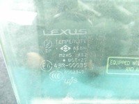 Szyba drzwi przód prawa LEXUS RX II 03-08 HB