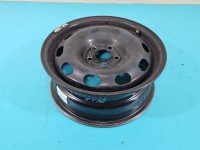 Felga stalowa 15" Skoda Roomster Szerokość felgi: 6.0", Rozstaw śrub: 5x100, Odsadzenie (ET): 38, czarny, 6j et38 5x100