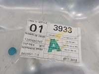 Podnośnik tył lewy Vw Golf VI 3C0959703B kombi