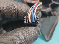 Lusterko lewe pin Renault Megane III kombi czarny 5d europa