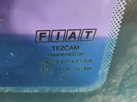 Szyba drzwi tył lewa Fiat Doblo I HB