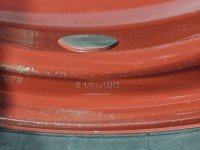 Koło zapasowe 16" dojazdowe dojazdówka Renault Laguna III 5x114.3, Continental, 185 mm, Profil opony: 65, et33 185/65/R16