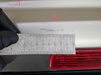 Drzwi tył lewe Citroen Nemo HB 5d beżowy KCH