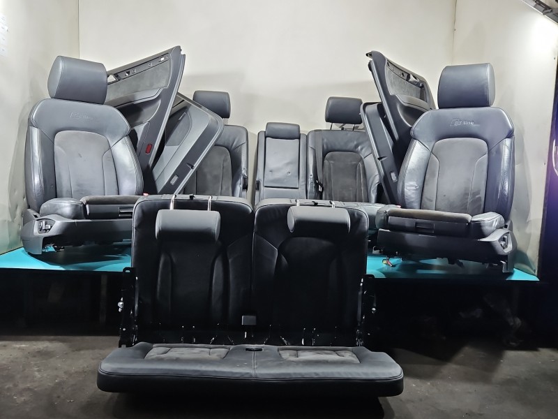 Fotele komplet kanapa AUDI Q7 I 4L