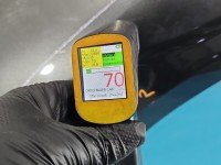 Błotnik przód lewy Lancia Delta III 08-14 grafitowy 284