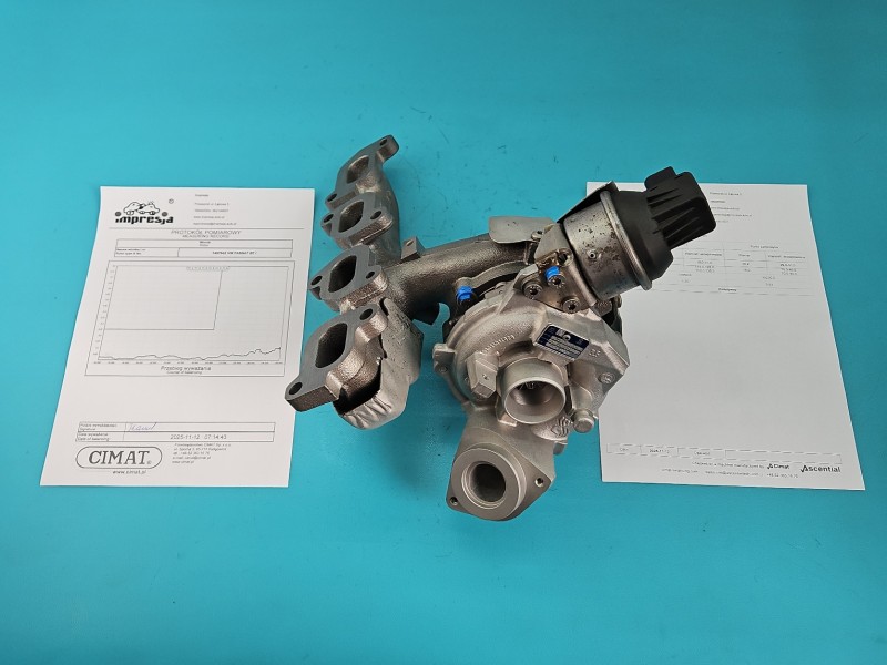 Turbosprężarka Regenerowana Vw Passat B7 BV40D-0021, 03L253056TV100, QD5023782200131 2.0 tdi (CFF) 140KM