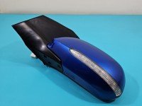 Lusterko lewe pin Honda Civic VII HB 5d kolor niebieski europa