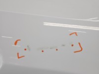 Drzwi tył prawe Ford S-max II MK2 HB 5d biały 5F