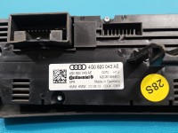 Konsola panel nawiewu AUDI A6 C7 4G0820043AE, A2C81395600