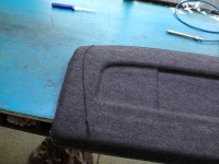 Półka tylna tył bagażnika Nissan Micra K13