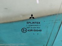 Szyba drzwi przód lewa Mitsubishi Space star HB