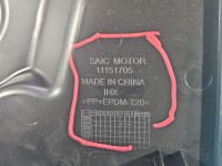Osłona ZAŚLEPKA PLASTIK MG MG3 24- 11151705
