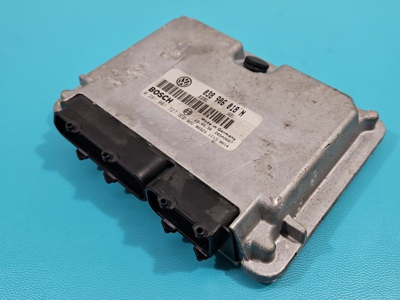 Komputer Sterownik silnika 038906018N, 0281001727 Vw Passat B5 1.9 tdi