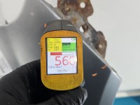 Błotnik przód prawy Fiat Grande Punto srebrny 595/A