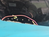 Błotnik przód prawy Peugeot 407 EXLD