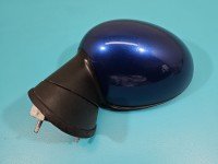Lusterko lewe pin Mini Cooper One II R56 06- HB granatowy LIGHTNING BLUE METALLIC (A63) 3d europa