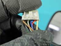 Lusterko lewe pin Fiat Ducato II HB 5d kolor grafitowy europa