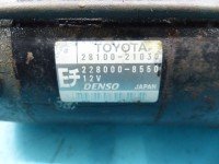 TEST Rozrusznik Toyota Yaris I 99-05 28100-21030 1.3 vvti (2NZFE)
