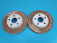 Tarcze hamulcowe przód klocki 282mm Toyota Corolla E21 19- 1.8 16V