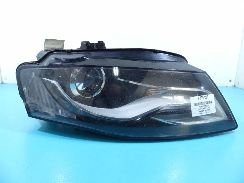 Reflektor prawy lampa przód AUDI A4 B8 EUROPA