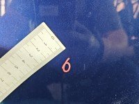 Maska przednia Vw Golf plus granatowy LD5Q