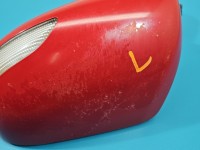 Lusterko lewe pin Honda Jazz II HB 5d kolor czerwony europa