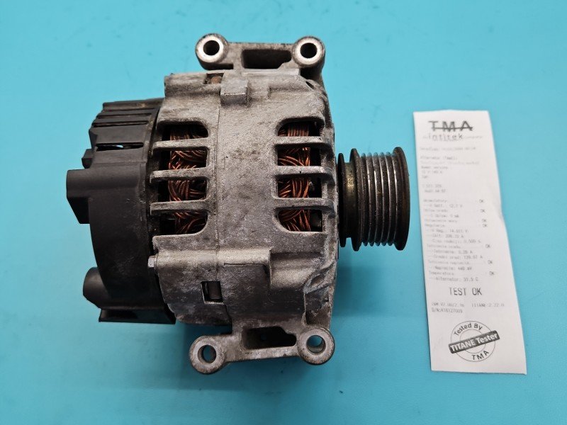 TEST Alternator Audi A4 B7 06D903016A 2.0 TFSI TEST Alternator Audi A4 B7 06D903016A 2.0 TFSI