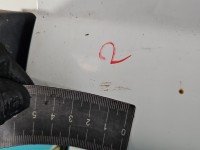 Drzwi tył lewe Toyota Proace I 13-16 HB 5d biały
