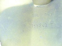 WZMOCNIENIE CZOŁOWE Pas przedni Renault Kangoo I 159843E