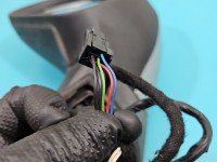 Lusterko lewe pin Peugeot 207 kombi 5d kolor srebrny ETSC europa