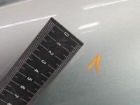 Drzwi tył lewe Toyota Yaris I HB 5d srebrny 1E7