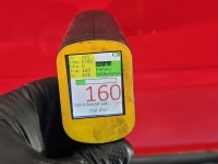 DRZWI PRZÓD PRAWE PASAŻERA Vw Golf II 5d czerwony LY3D