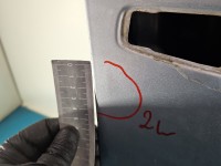 DRZWI PRZÓD PRAWE PASAŻERA Mitsubishi Outlander II 5d srebrny A31