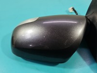 Lusterko lewe Toyota Corolla E15 elektryczny, Europejska, Kod lakieru: 1G3, elektrycznie składane, przetarcie na kierunku,...