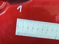 DRZWI PRZÓD PRAWE PASAŻERA Renault Clio IV 12-20 5d bordowy TENNP