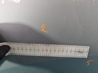 Maska przednia Toyota Auris II srebrny, 1F7