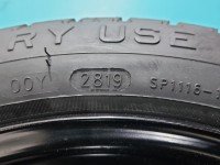 Koło zapasowe 16" dojazdowe dojazdówka Renault Captur I Rozstaw śrub: 4x100, Marka opon: Giti, 125/70 GITI 2019R 4X100