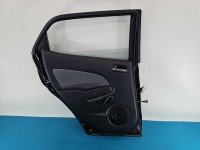 Drzwi tył lewe Mazda 2 II DE HB 5d czarny A3F