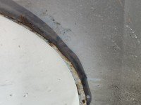 Błotnik przód prawy Audi A6 C5 srebrny LY7W