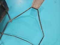 Mocowanie koła zapasowego uchwyt 9673239080 Peugeot Partner II